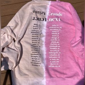Ariana Grande Sweetener World Tour crewneck